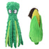 Crinkle Dog Toy Octopus with Corn